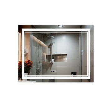 Прямокутне дзеркало у ванну Qtap Cardinal CA1 1200&times;800 мм з LED-підсвіткою, антизапотіванням, регулюванням світла 3000&ndash;6500K і димером, Ні