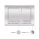 Інсталяція Qtap Nest ST з хромованою клавішею змиву та унітазом Swan Rimless
