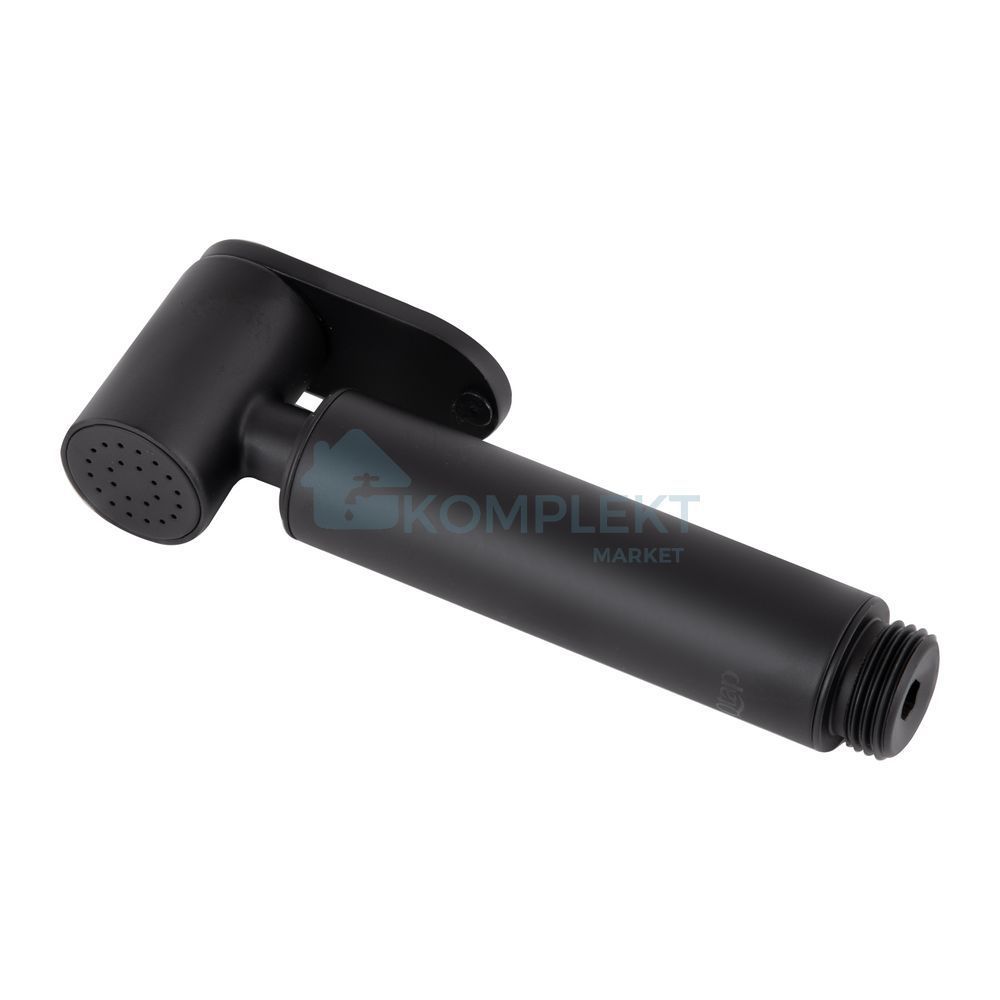 Набір для гігієнічного душу з лійкою Qtap Inspai-Varius V00440001 (чорний матовий)
