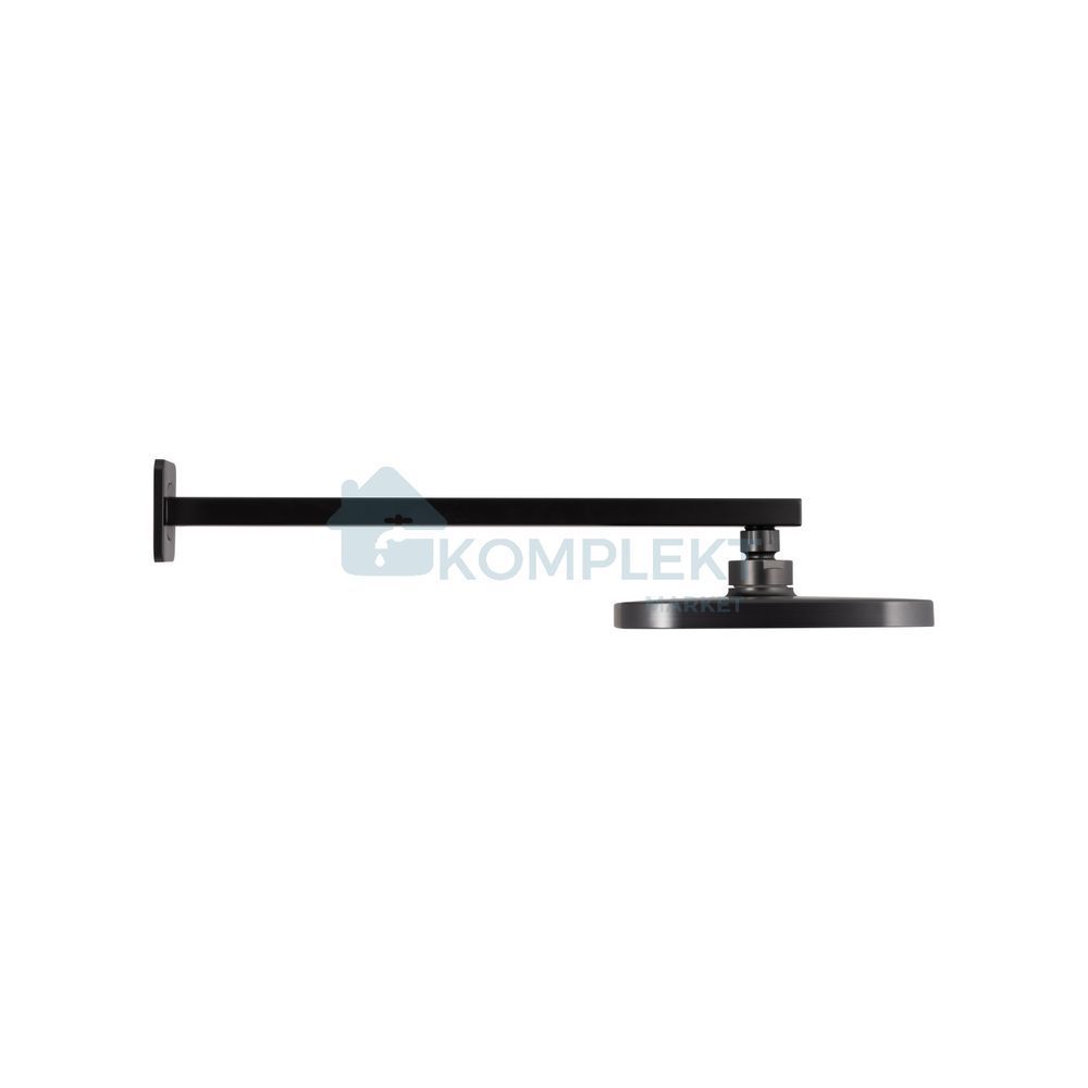 Душова система Qtap Gemini прихованого монтажу на три споживачі QTGEM114GMB45704 Gunmetal Black PVD