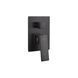 Душова система Qtap Gemini прихованого монтажу на три споживачі QTGEM114GMB45704 Gunmetal Black PVD