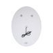 Дзеркало овальне Qtap Mideya MI7 600х800 з LED-підсвіткою, димером та антизапотіванням, Ні