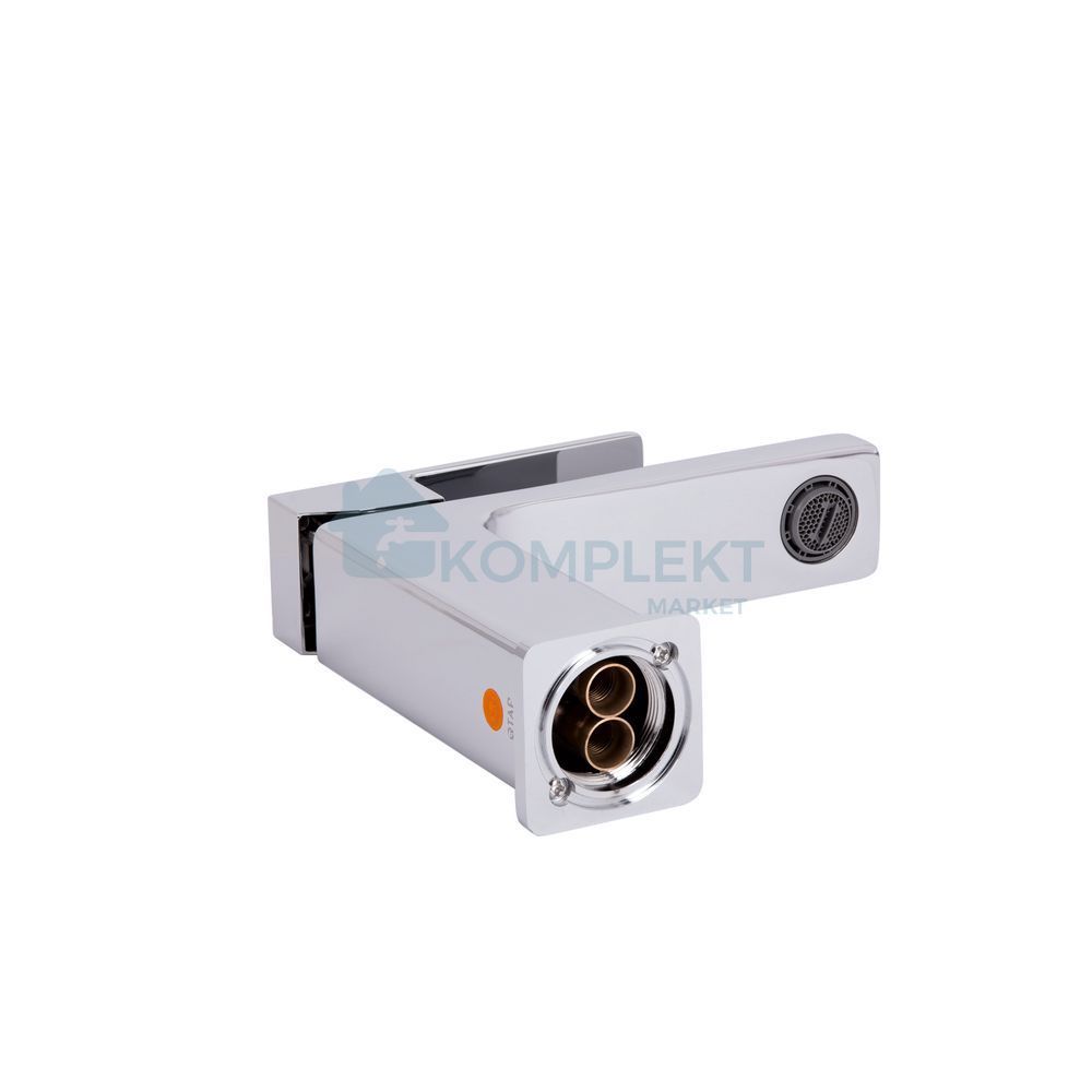 Змішувач для раковини Qtap Gemini QTGEM270CRM45673 хром (квадратна форма)