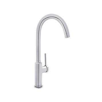 Змішувач кухонний в хромі Qtap Robin 9060102C