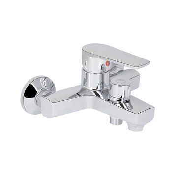 Змішувач для ванни з ABS-пластику Brinex 35C 006N (короткий вилив) хром