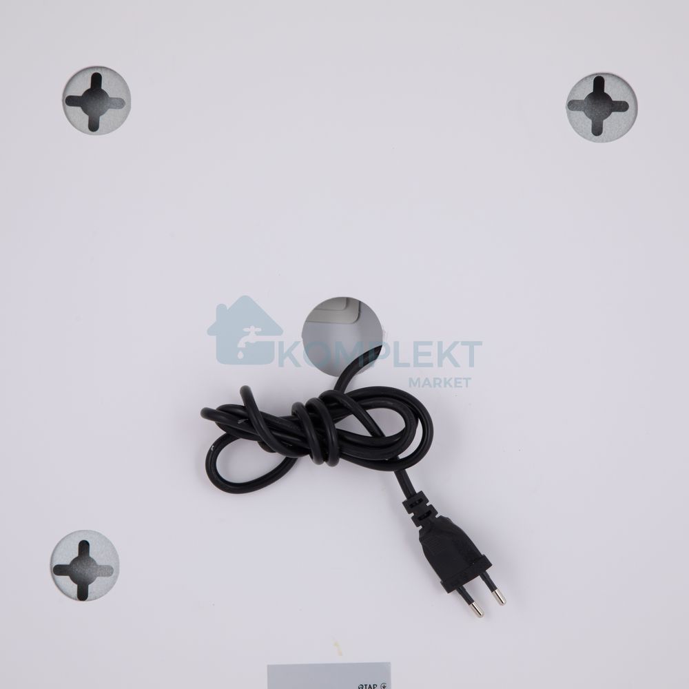 Дзеркало овальне Qtap Gemini GE1 700х500 з LED-підсвіткою, димером та антизапотіванням, Ні