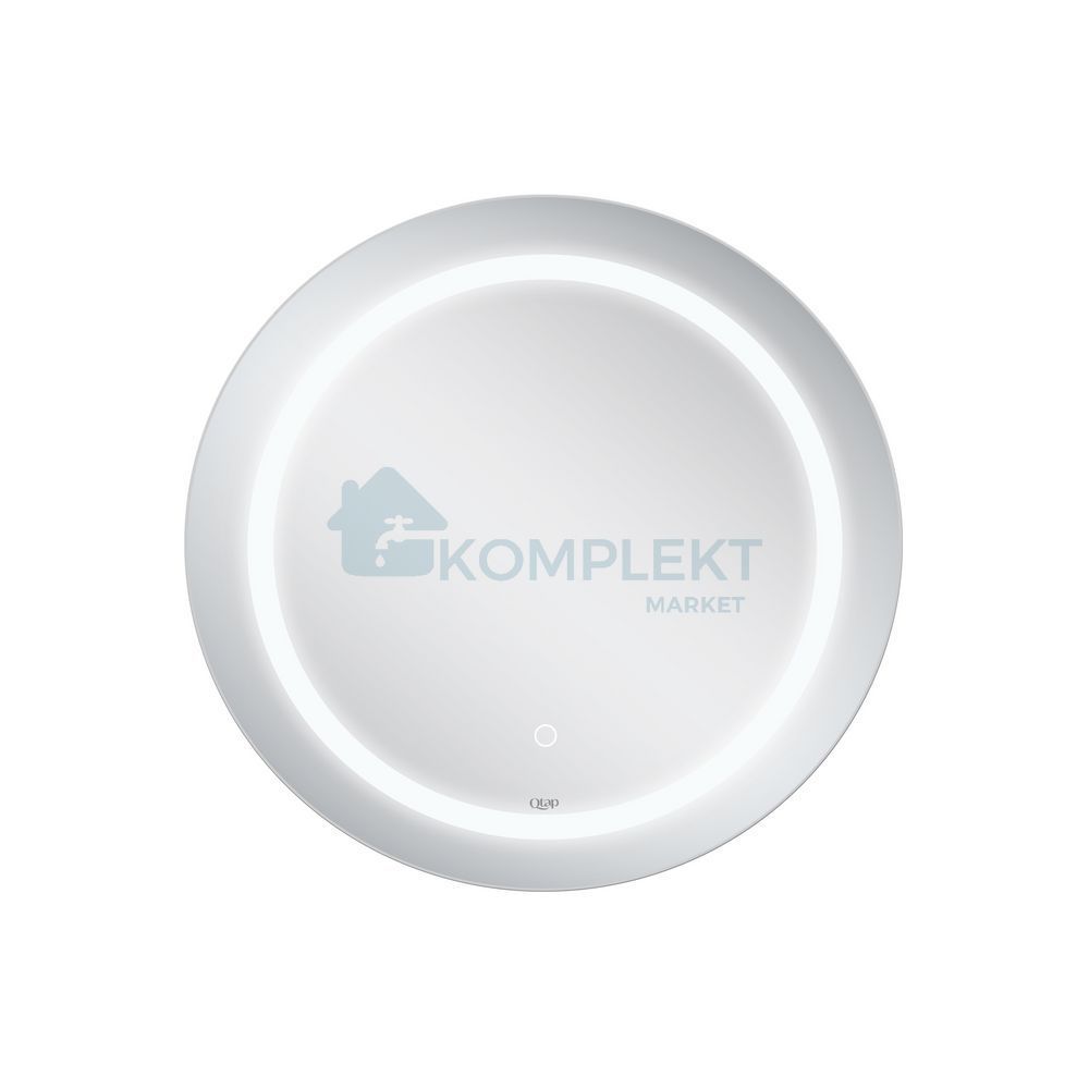 Дзеркало Qtap Jay &Oslash;59см R590 з LED-підсвічуванням Touch, QT0778250359W, Ні