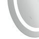 Дзеркало овальне Qtap Gemini GE1 700х500 з LED-підсвіткою, димером та антизапотіванням, Ні