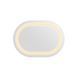 Дзеркало овальне Qtap Gemini GE1 700х500 з LED-підсвіткою, димером та антизапотіванням, Ні