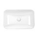 Раковина врізна Qtap Scorpio 615х380х155 White з донним клапаном QT1411K491W