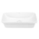 Раковина врізна Qtap Scorpio 615х380х155 White з донним клапаном QT1411K491W