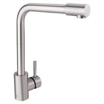 Змішувач для кухні Lidz Aria 015F-1 Nickel (k35)