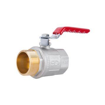 Кран кульовий SD Plus 1 1/2" ВЗ для води (важіль) SD605NW40PN40
