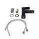 Змішувач для раковини Lidz Kubis 001F (LDKUB001FBLA43376) чорний