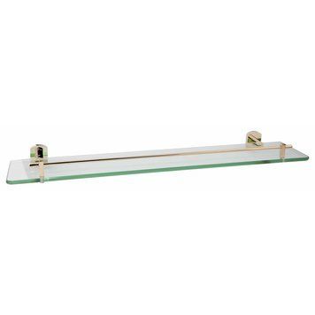 Скляна полиця 600х115мм QT Liberty ORO 1153 (золото)