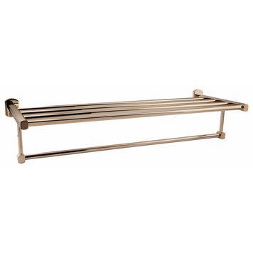 Полиця для рушника 59х22см QT Liberty ORO 1122 (золото)