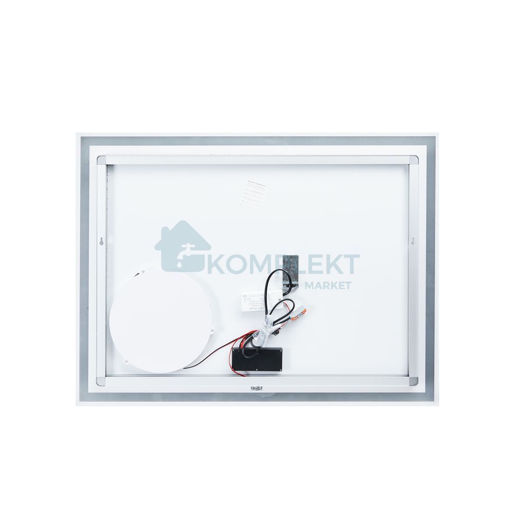 Дзеркало з лінзою Qtap Stork 600x800 з LED-підсвічуванням QT157814226080W, Так