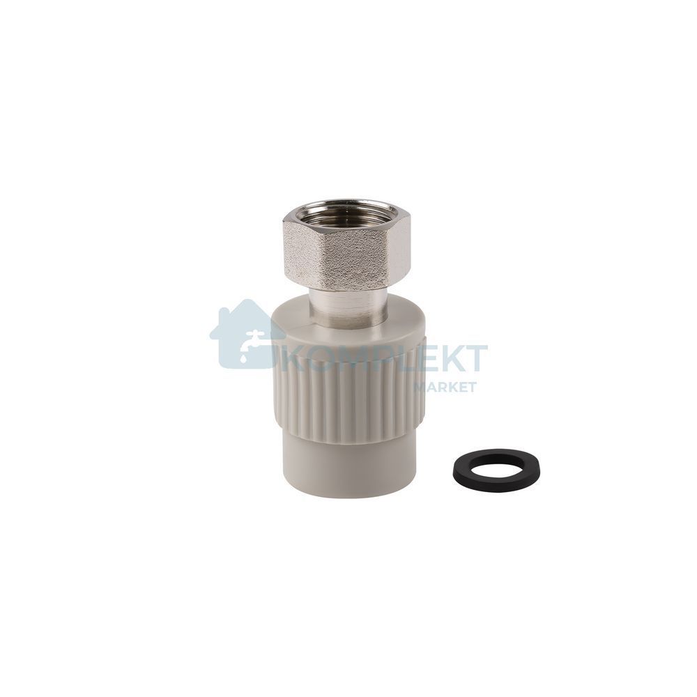 Муфта PPR Thermo Alliance з накидною гайкою 25х3/4"
