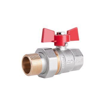 Кран кульовий "Американка" SD Plus 1" ВЗ прямий SD220NW25PN40