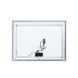 Дзеркало з лінзою Qtap Stork 600x800 з LED-підсвічуванням QT157814226080W, Так