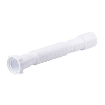Гофра для сифона з накидною гайкою 1 1/2" L 320-650мм Lidz WHI6001G00200